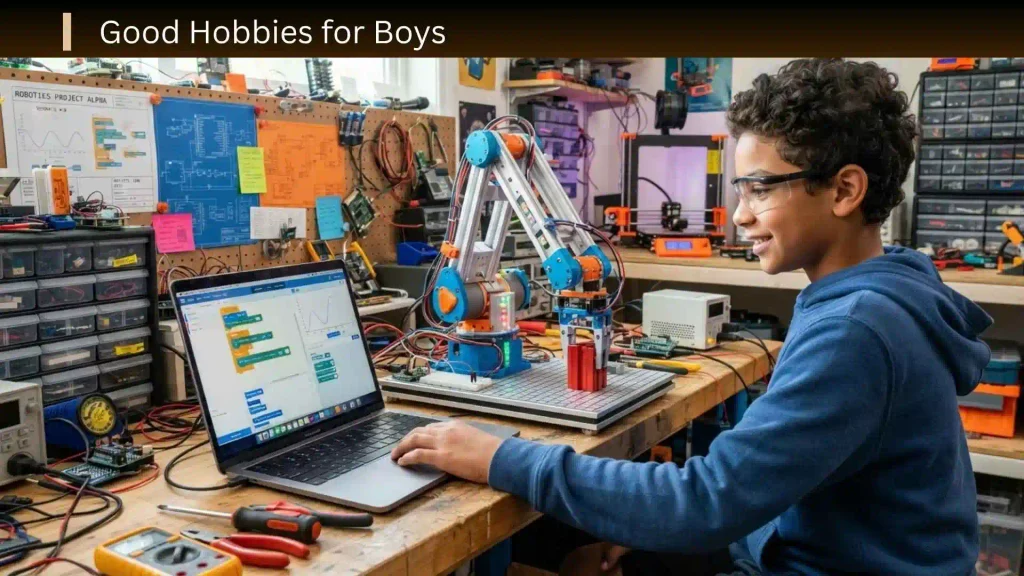 good hobbies for boys