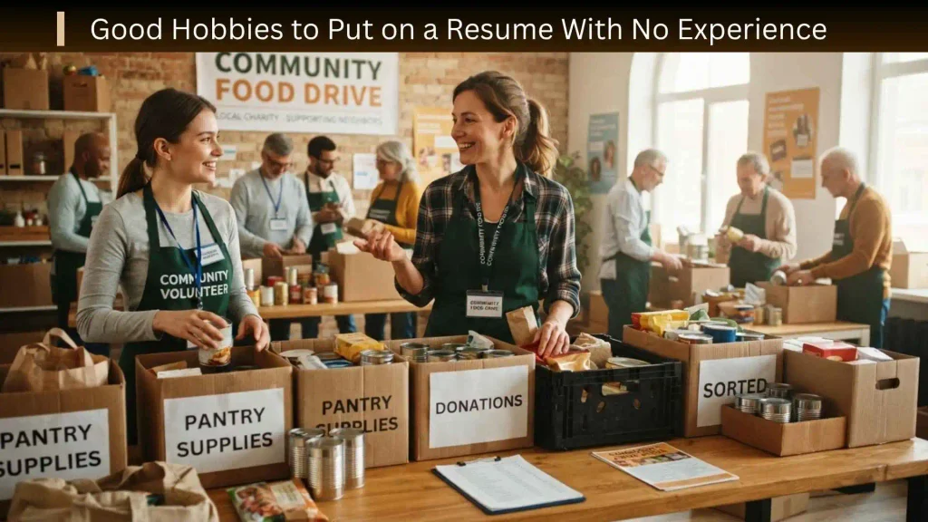 good hobbies to put on resume