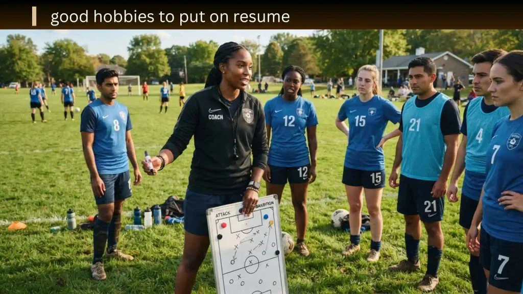 good hobbies to put on resume