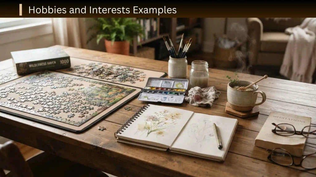 Hobbies and Interests Examples
