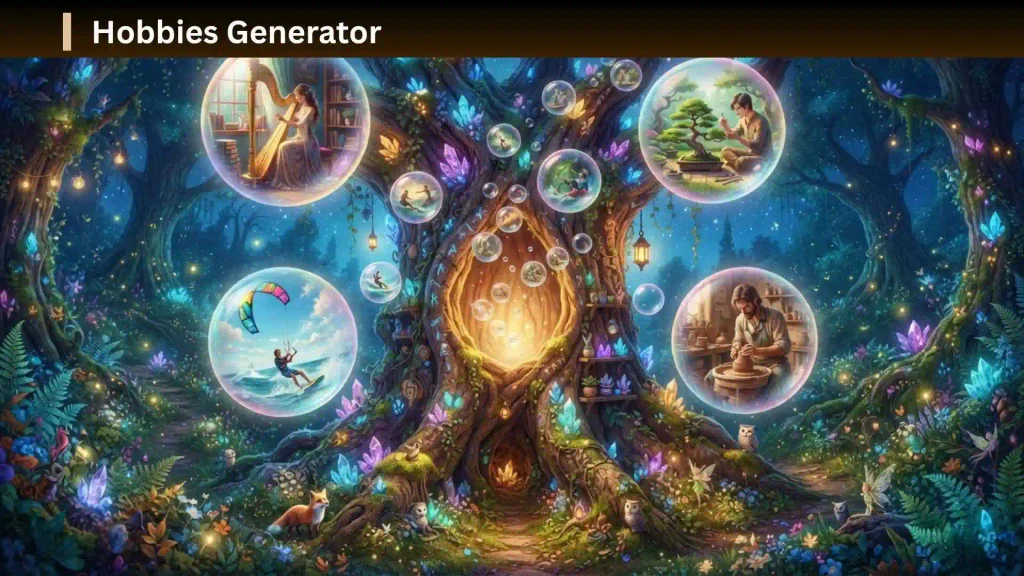 Hobbies Generator