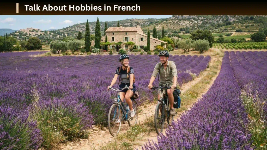 Hobbies in French