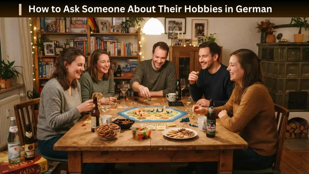 Hobbies in German