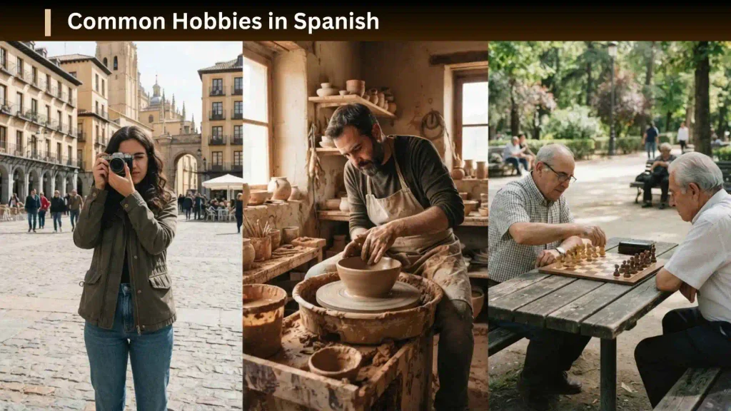 Hobbies in Spanish