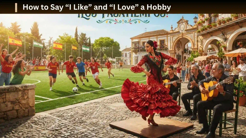 Hobbies in Spanish