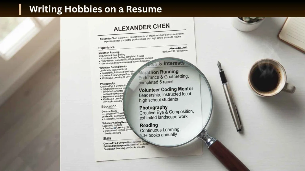 Hobbies on Resume