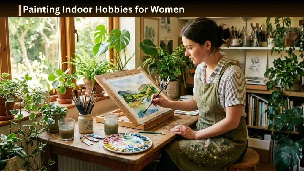 Painting Indoor Hobbies for Women