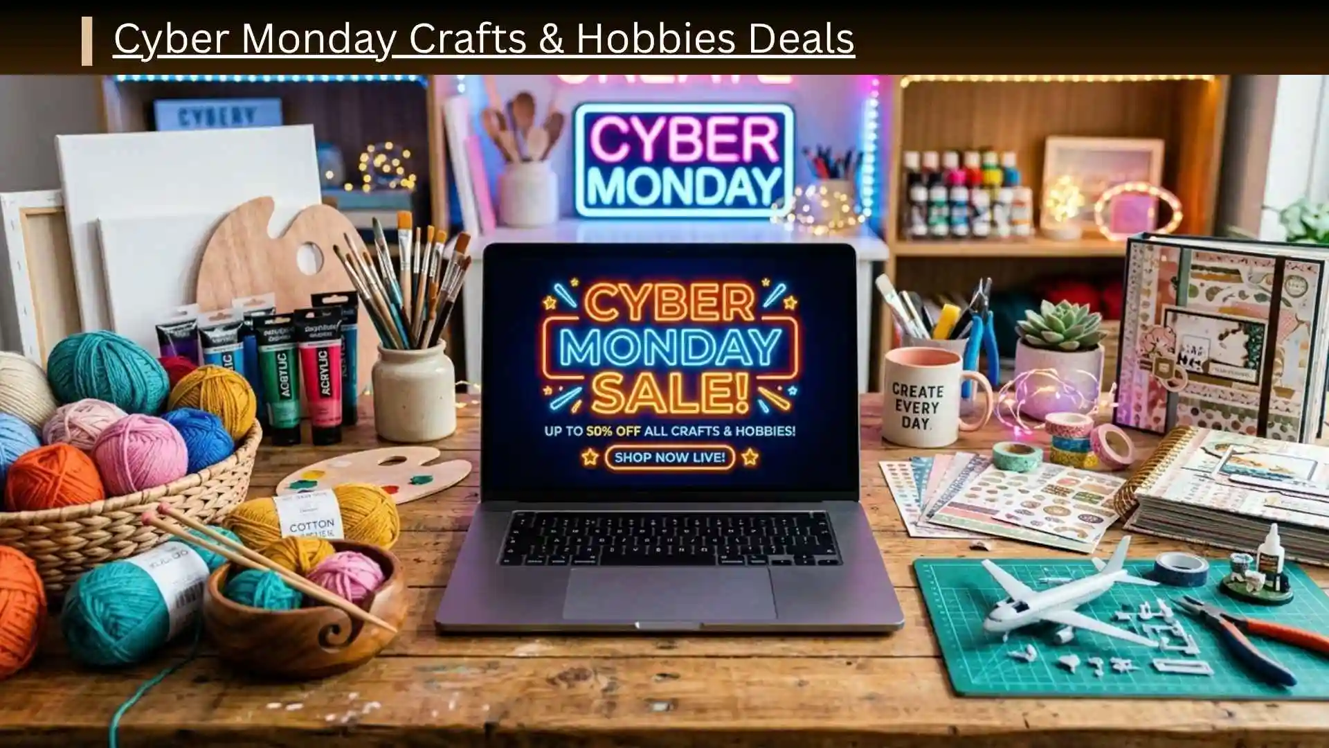 Cyber Monday Crafts & Hobbies Deals