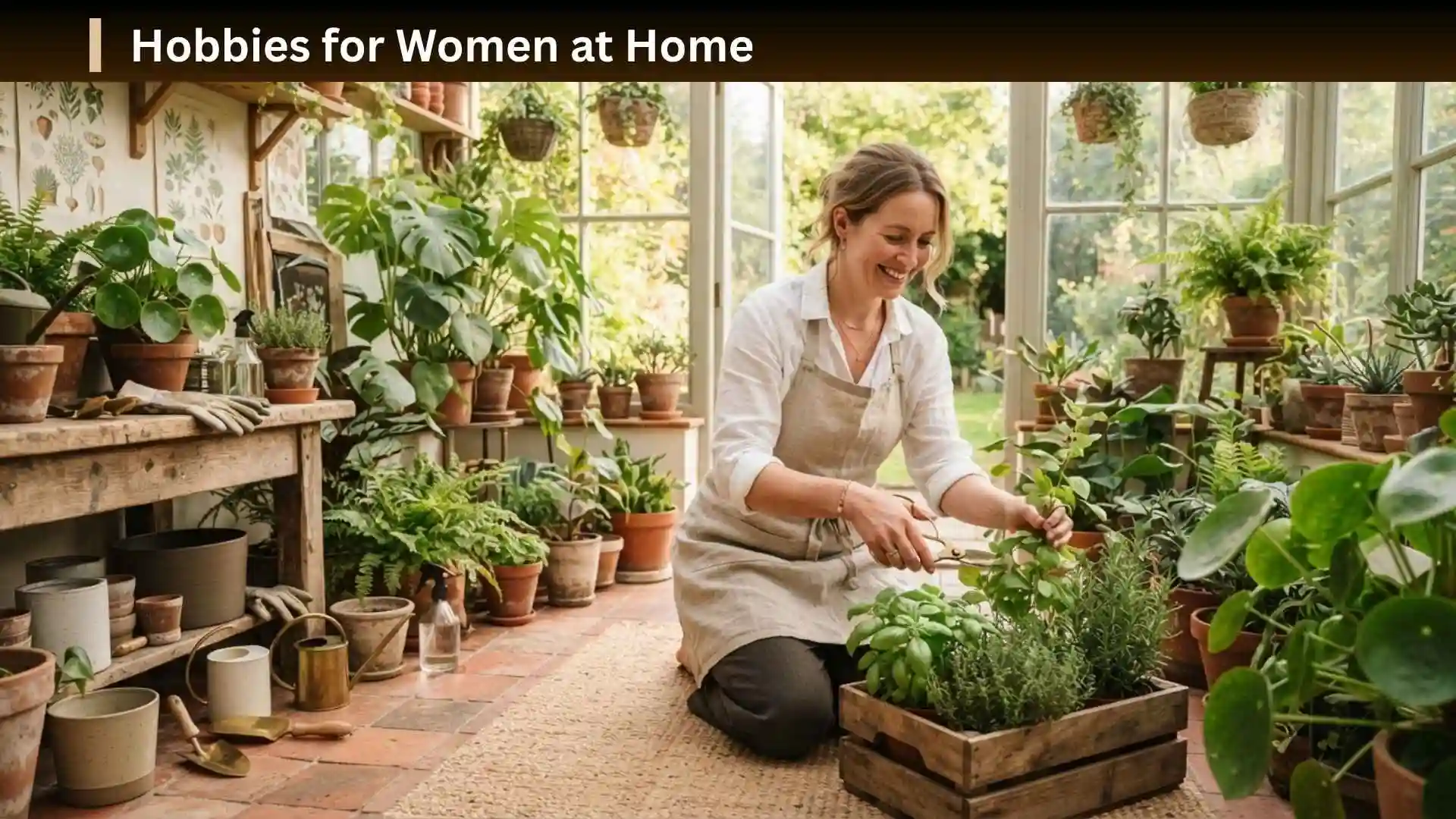 Hobbies for Women at Home: The Complete Beginner’s Guide 