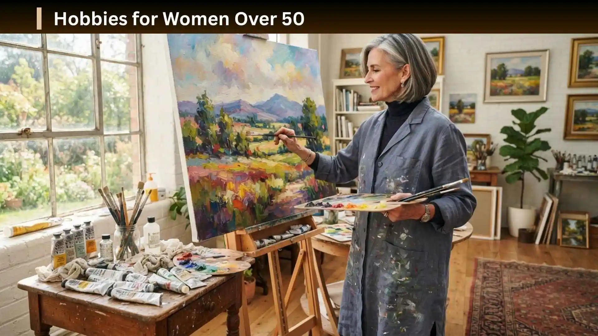 Hobbies for Women Over 50: Enjoyable Ideas for Every Interest and Lifestyle