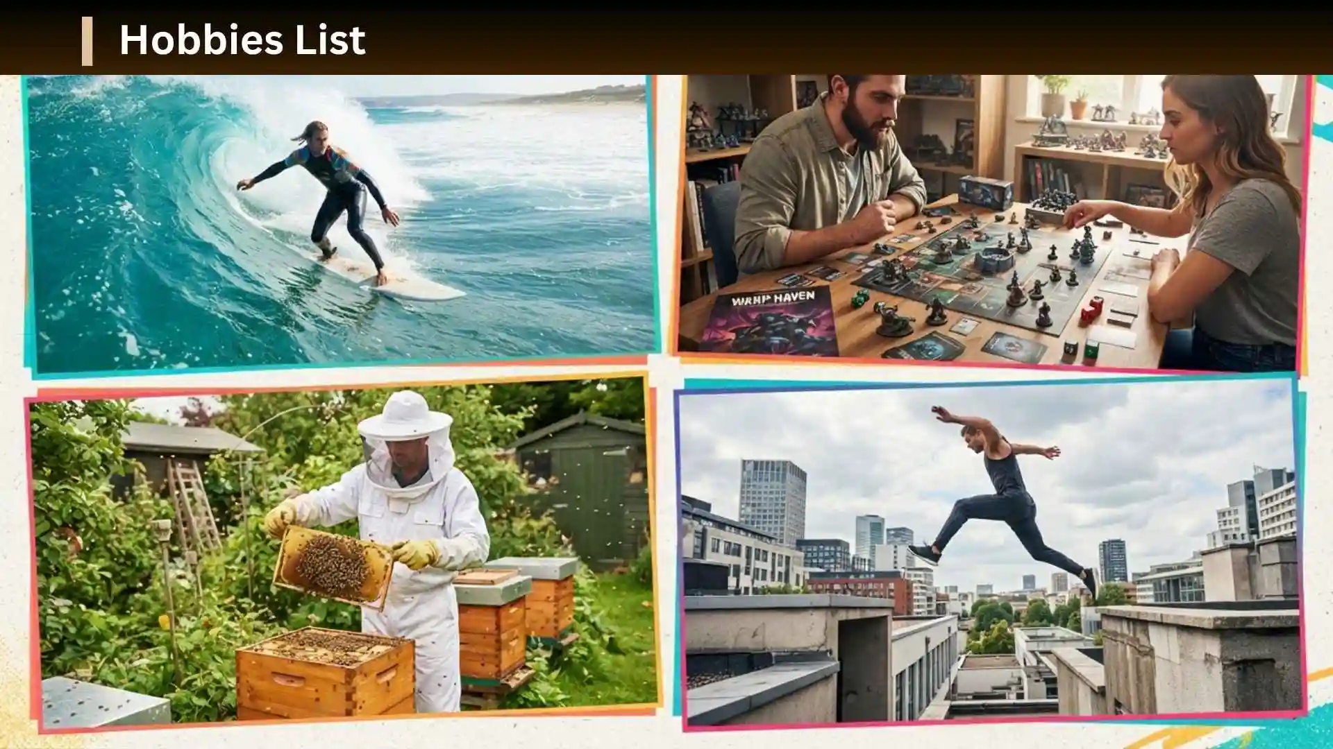 Hobbies List