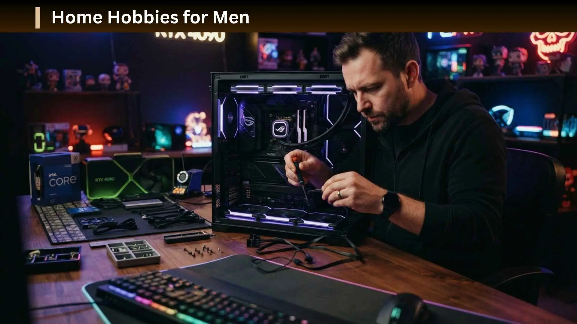 Home Hobbies for Men That Are Fun, Creative, and Worth Trying